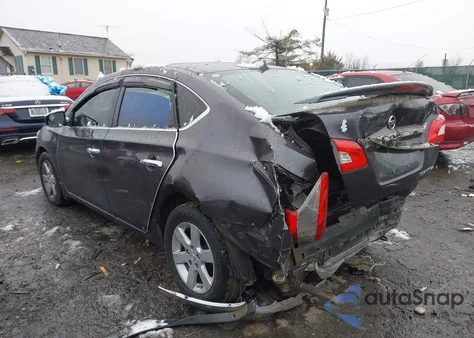 2014 Nissan Sentra S z USA, uszkodzony, nr VIN 3N1AB7AP5EL639054